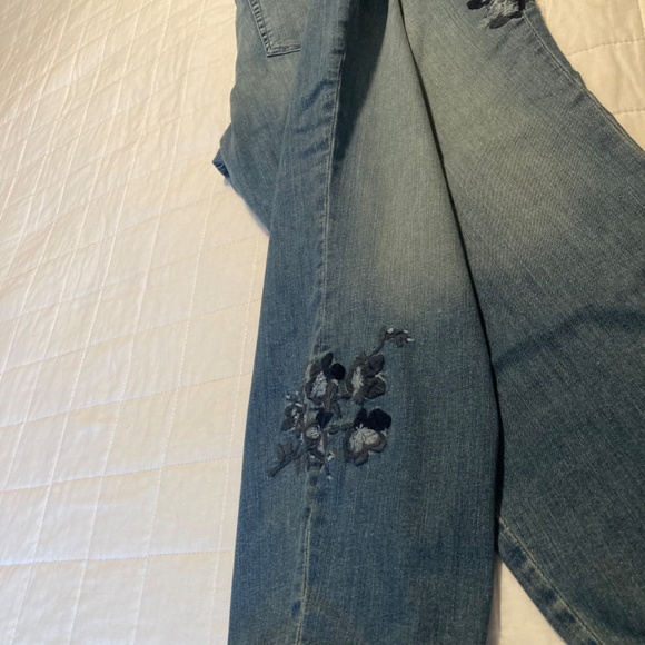 NWT NYDJ boyfriend embroidered jeans sz 16W - Picture 10 of 10